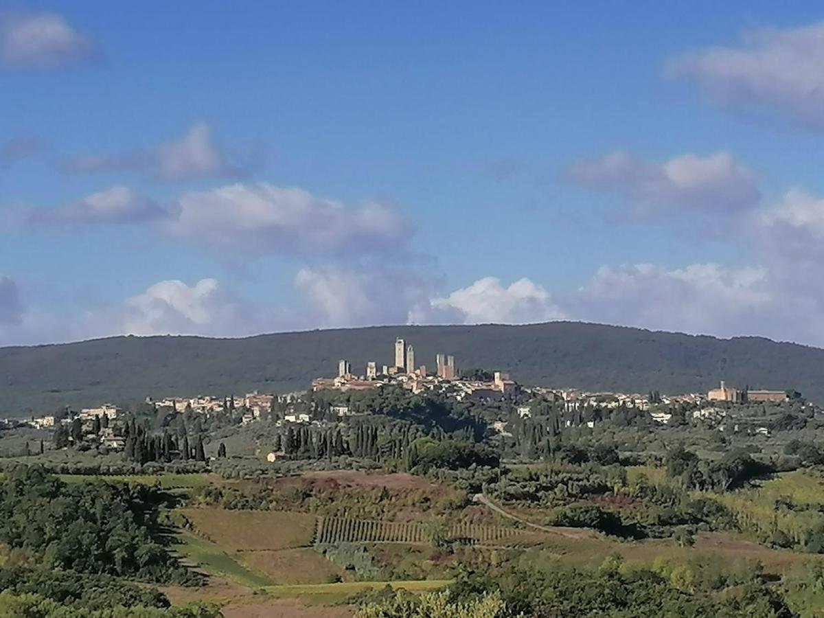 Agriturismo Poggio Rotondo San Gimignano Exteriör bild