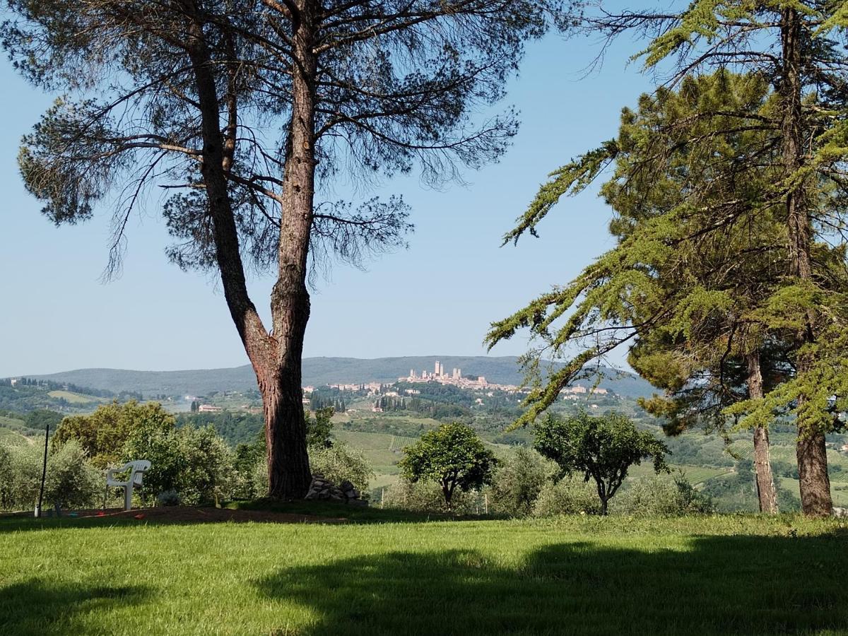 Agriturismo Poggio Rotondo San Gimignano Exteriör bild